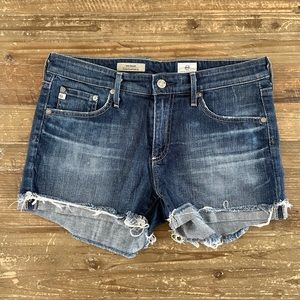 AG Jeans Hailey Shorts Ex-boyfriend Roll-Up